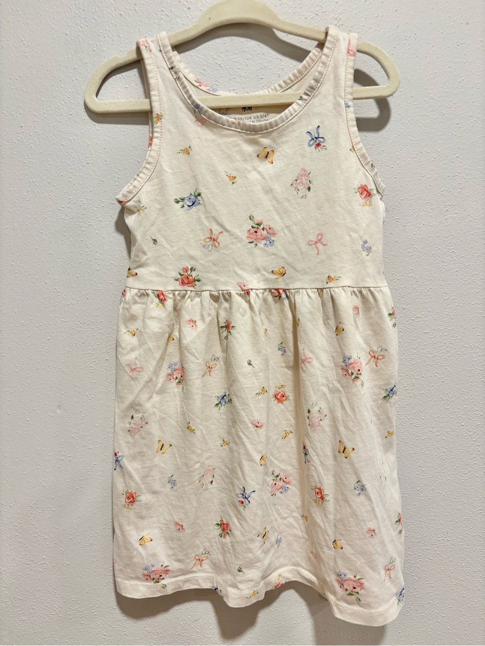 H&M 3T girls floral dress